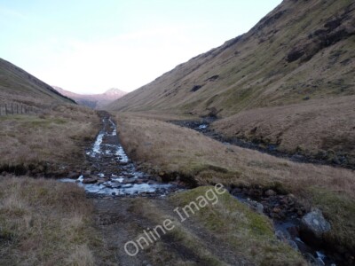 Photo 6x4 The other ford on the Glen Fyne track Trosgiche  c2011