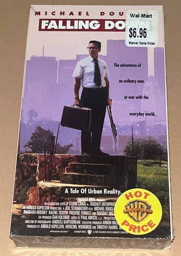 Falling Down VHS 1993 Factory Sealed Warner Home Video NEW