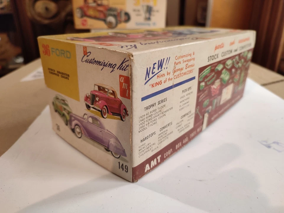 AMT - 36 Ford Stock Roadster Chopped Coupe 3 in 1 - Imagen 2 de 4