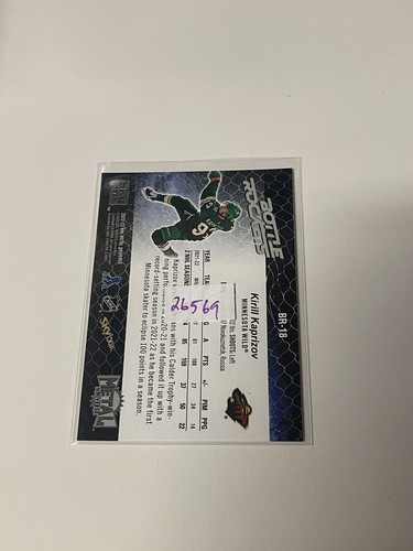 2022-23 Razzi bottiglia universo metallo #BR-18 Kirill Kaprizov **026569 - Foto 2 di 2