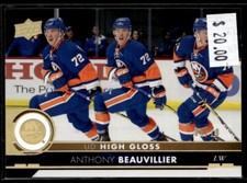 2017-18 Upper Deck High Gloss Parallel Anthony Beauvillier 04/10 #120