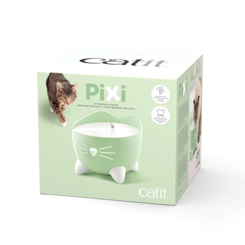 CATIT PIXI CAT DRINKING FOUNTAIN FRESH WATER FOUNTAIN FOR CATS LED 4 COLOURS - Picture 23 of 43