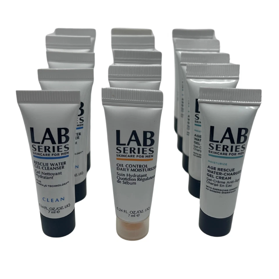 Lote de viagem para cuidados com a pele masculina Lab Series (pacote com 15) - Imagem 2 de 2