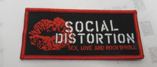 SOCIAL DISTORTION PATCH NEW FUTURE VINTAGE OOP COLLECTIBLE