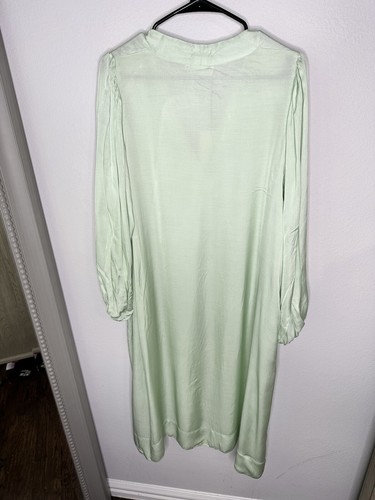 New Masai Copenhagen MaNalo Dress Size Medium In Bok Choy Green - Picture 4 of 5