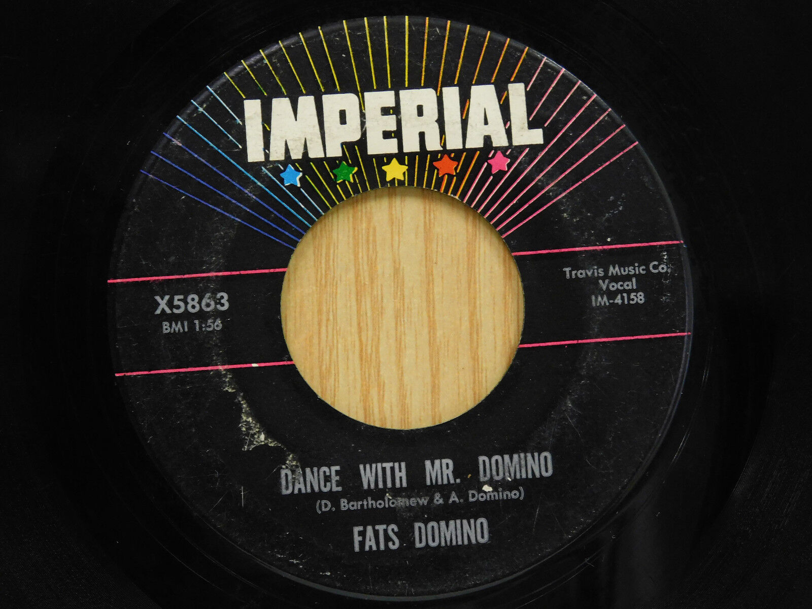 Fats Domino 45 You Win Again bw Ida Jane Imperial VG++