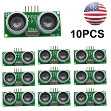 10pc US-100 2-Mode Ultrasonic Module Distance Measuring Transducer Sensor Module