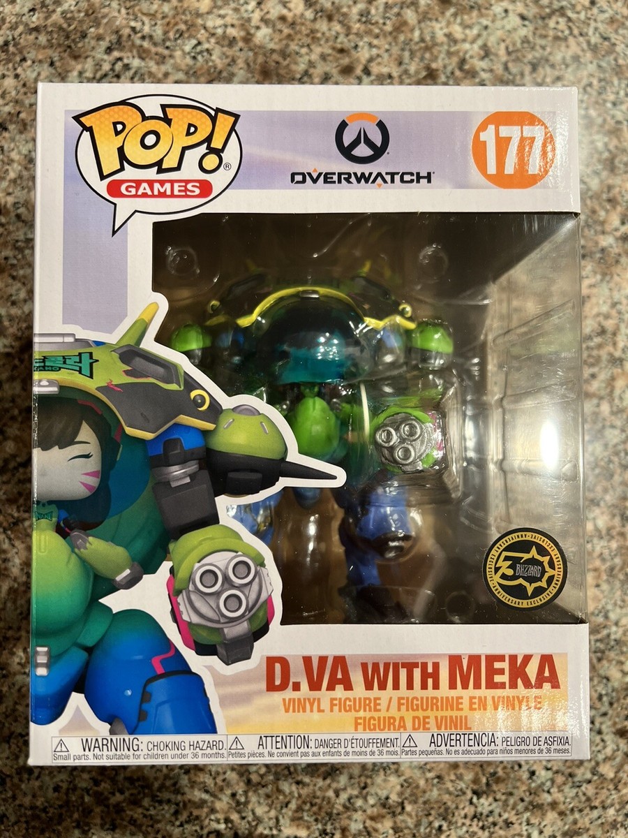 Funko POP! Overwatch D.VA MEKA 177 Blizzard 30TH Anniversary