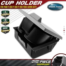 Dashboard Grey Cup Holder for Ford F-250 F-350 F-450 F-550 Super Duty 2008-2010