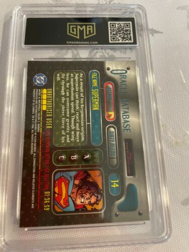 SUPERMAN 1996 DC OUTBURST FIREPOWER # 14 GRADO 8,5 L@@@K - Foto 2 di 2