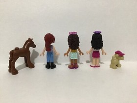 LEGO Junior Friends 10727, 10746 Minifigures Andrea, Emma, Mia & Horse, Dog