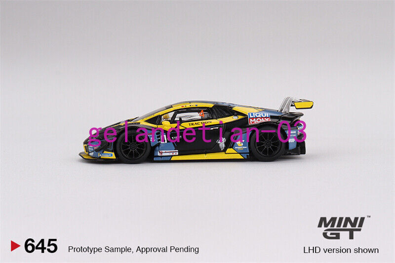 MINI GT 1:64 Lambo hurricane GT3 EVO #4 2022 Macau GP Macau
