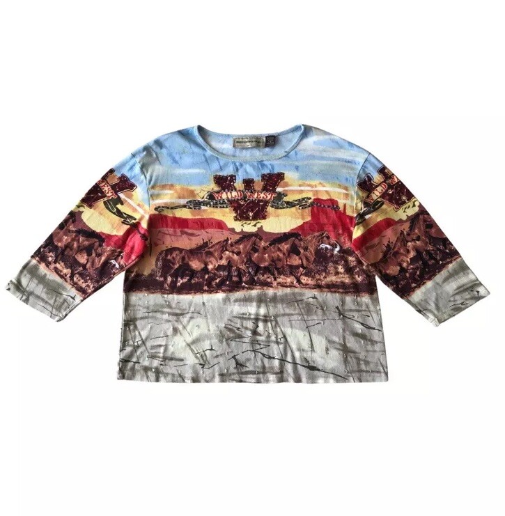 Country Western Horses Scene Cowgirl Rodeo Wild West Women 1X Bit Bridle