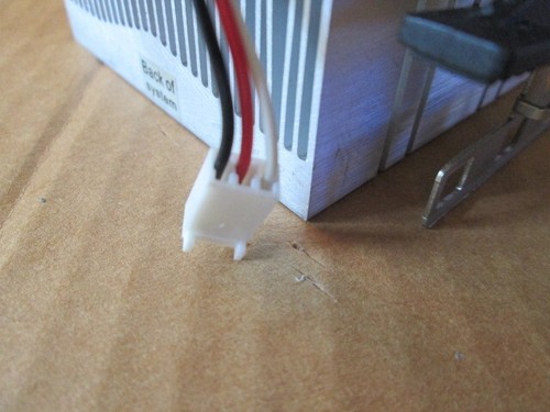 AVC For 41R6290 IBM LENOVO Heatsink and Fan, 3 Pin - Picture 4 of 8