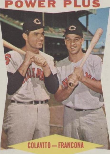 1960 Topps - Rocky Colavito Tito Francona #260 - 1 of 1