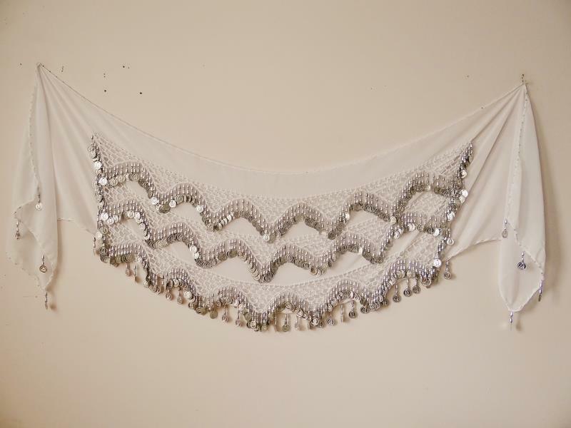 High Quality Handmade Belly Dance Hip Scarf Coin Belt Hip Wrap