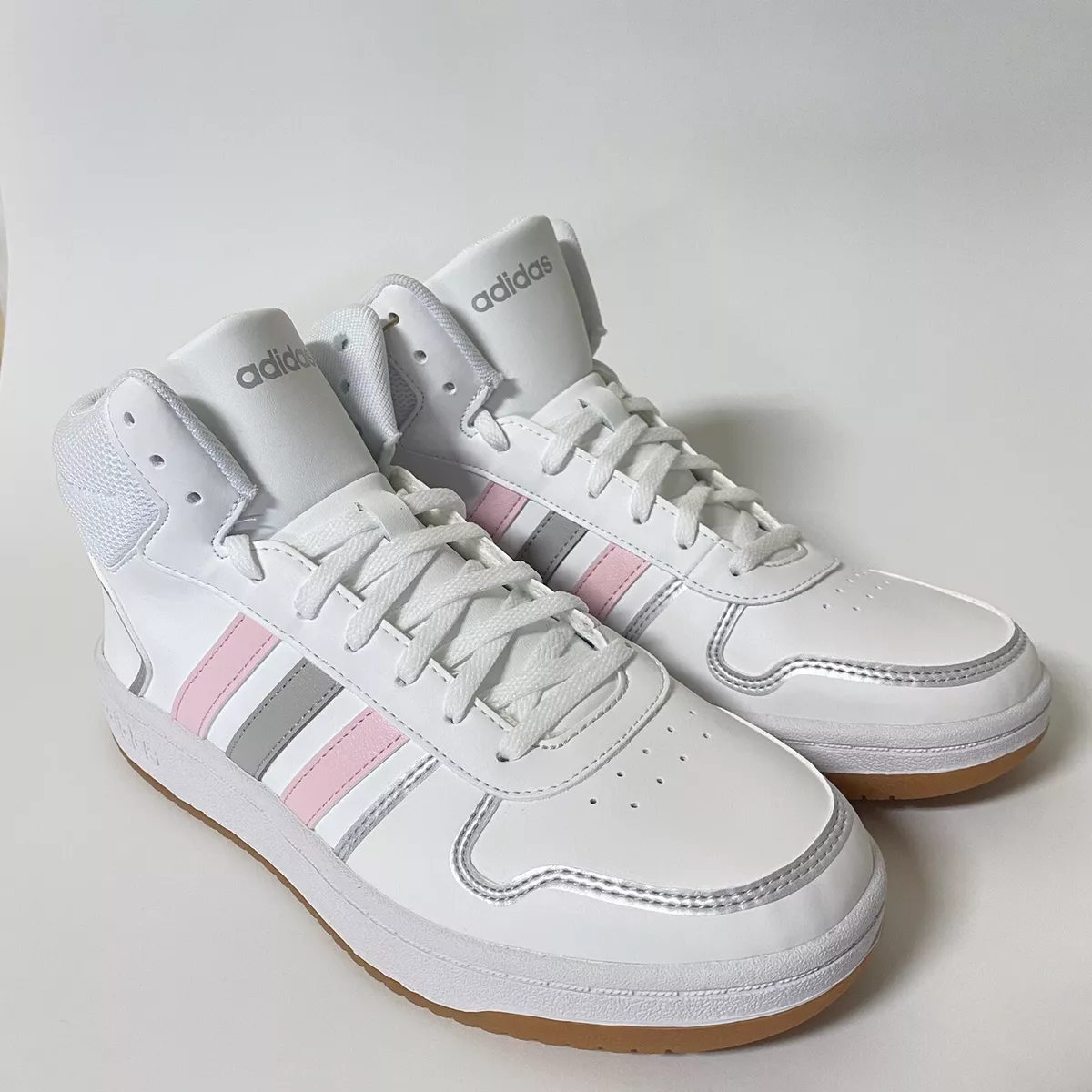 Hoops 2.0 best sale mid shoes white