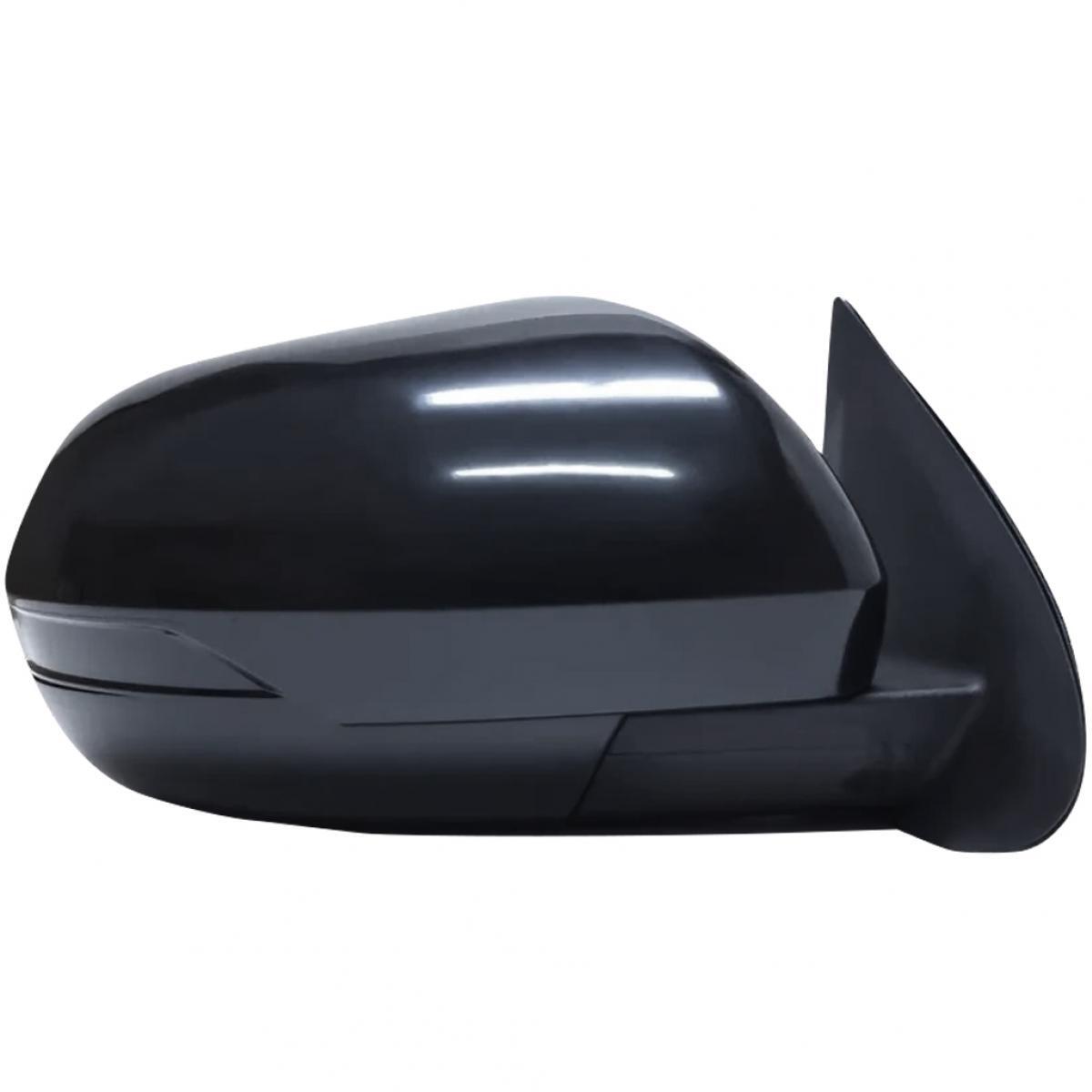 Side Mirror Black Manual RH Right Fits 2019-22 Mitsubishi Triton 