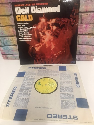 Neil Diamond - Gold (LP, Album) Live At The Troubadour - Imagen 5 de 6