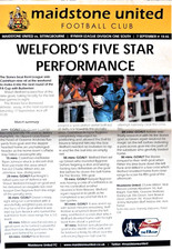 MAIDSTONE UNITED V SITTINGBOURNE 7/9/2011 RYMAN LEAGUE - DIVISION 1 SOUTH #EXC#