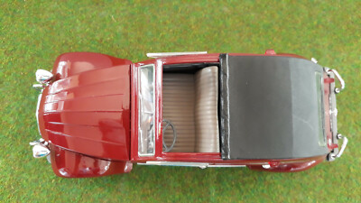 Citroën 2CV 1966 Bordeaux - Solido 8028 (1/18) Miniature De Collection