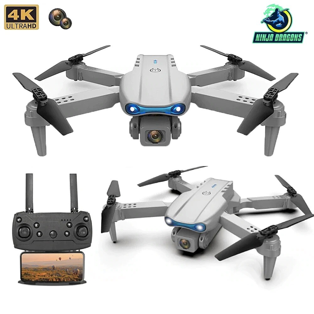 Ninja Dragon Flying Fox 4K Wide Angle Dual Camera Drone Brand New-image