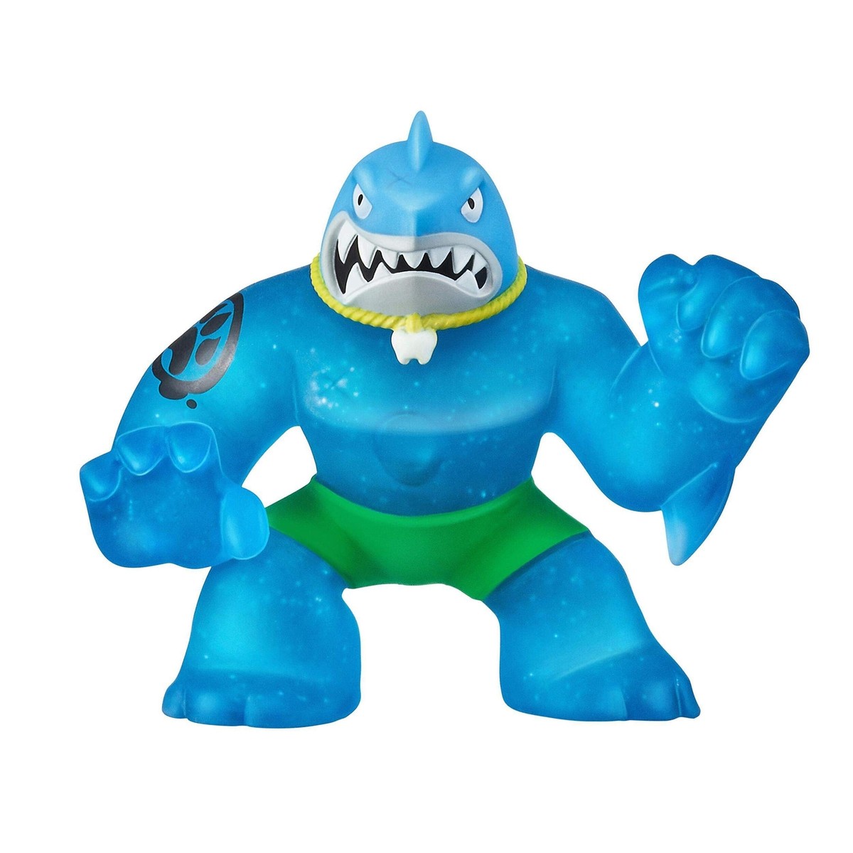 Heroes of Goo Jit Zu - Stretchy Shark Action Figure, Thrash