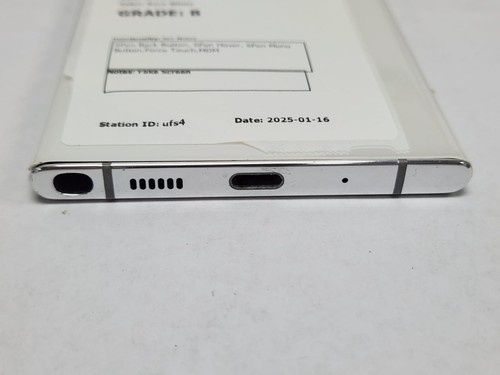 DEFECTIVE - Samsung Galaxy Note 10+ - 256GB - White - GSM Unlocked - 7550 - Afbeelding 2 van 4