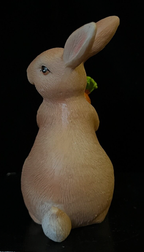 Bunny Carrying A Carrot 4" - New s - Picture 2 of 4