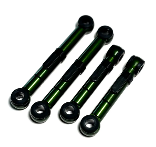 LR RANGE ROVER SPORT 2005-13 ADJUSTABLE 2 SETTING SUSPENSION 1.5 LIFT LINS GREEN - Foto 9 di 16