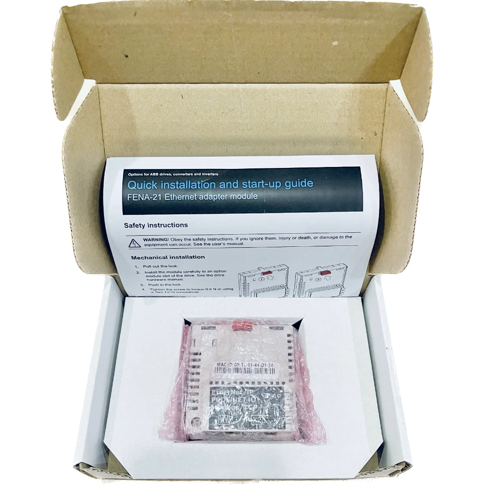 Módulo adaptador Ethernet inversor FENA-21 ABB nuevo en caja IVA gratuito de EE. UU. Foto 4 de 4