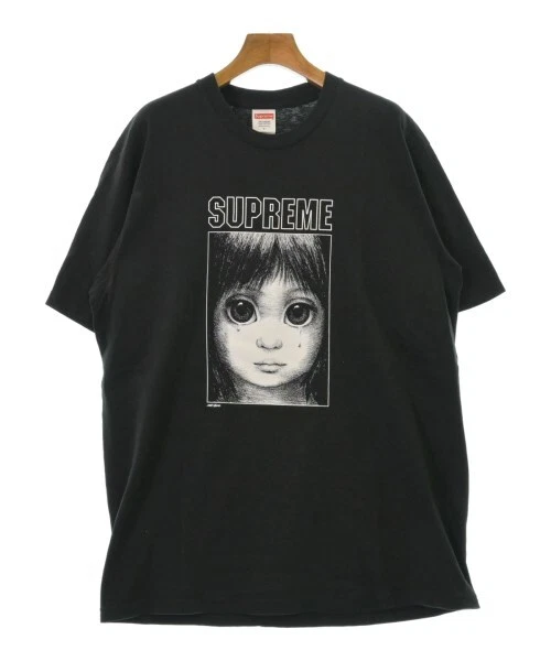 T shirt Supreme / Coupe et Couture Noir L 2200496754045