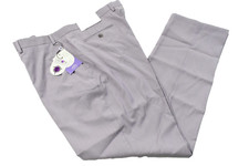 Tayion By Montee Holland Mens Wool Dress Pants New 34 36 38 Purple Self Stripe