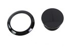 Pop Up Style Vented Gas Cap Black for Harley Davidson