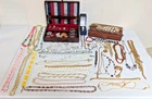 Vintage to Now Estate 60+ Piece Assorted Mixed Lot Costume Jewelry Wearable