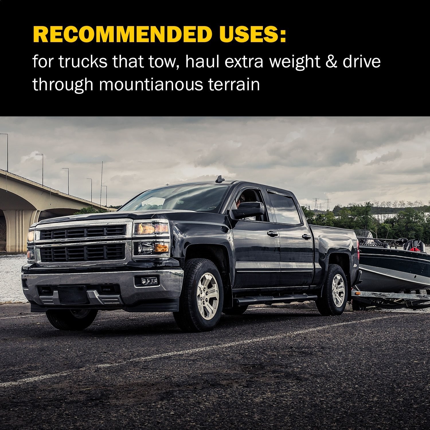 Power Stop Z36-655A Z36 Truck And Tow Carbon Ceramic Brake Pads Specifically eng