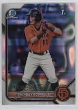 2022 Bowman Chrome Prospects Lava Refractor /399 Anthony Rodriguez #BCP-26 2s2
