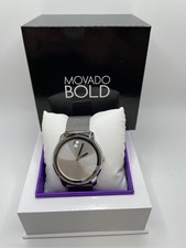 Movado Men's Bold Silver Sunray 44mm Men's Watch 3600260