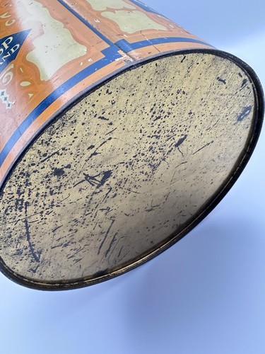 Large A C J Van Houston & Zoon Weesp Holland Cacao Tin. Lovely Vintage Piece - Picture 6 of 7