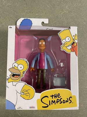 Jakks Pacific The Simpsons Carl Carlson with Lunchbox 5'' Scale Wave 4 Figure