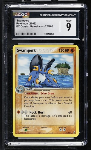 Swampert graded CGC 9 for sale on eBay