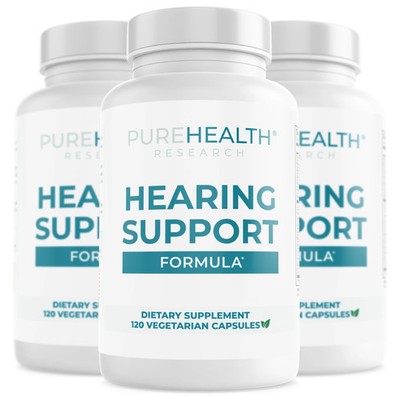 Hearing Support by PureHealth Research   Supports Healthy Middle and Inner Ear