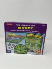 Lakeshore Money Math Classroom Game Grab  Play Kids Homeschool Finance SEALED