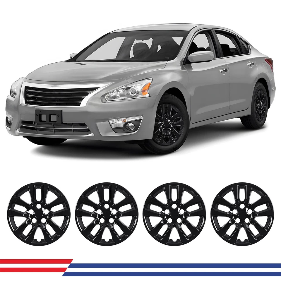 4PCS/Set 16 inch Wheel Rim Cover Hubcaps For 2013 2014-2018 Nissan Altima Sedan Foto 4 de 4