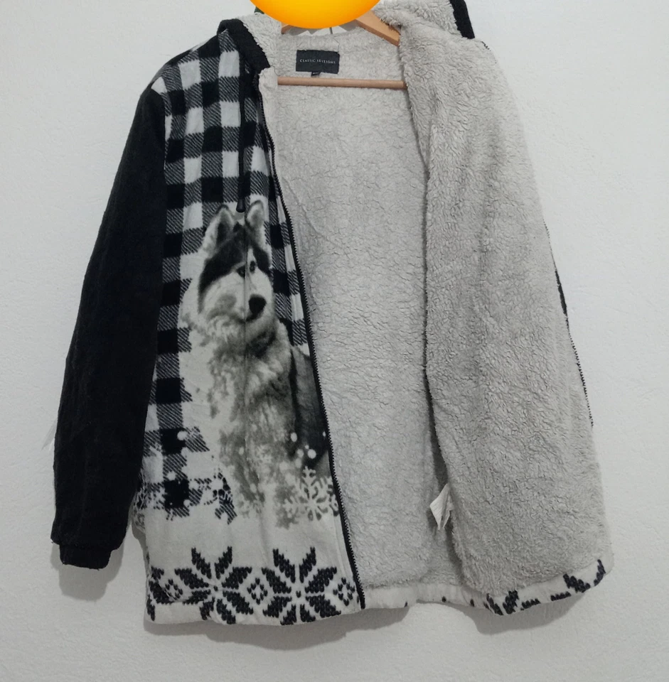 Chaqueta Polar Vintage Talla M - Imagen 3 de 4