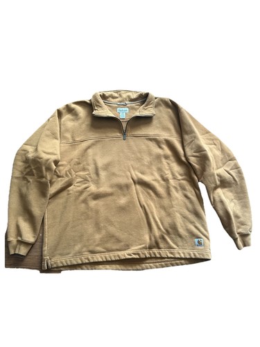 Carhartt Quarter Zip Fleece Men’s Size 2X - Picture 1 of 7