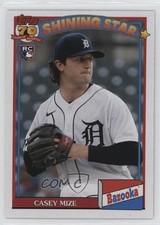 2021 Topps Archives 1991 Topps Bazooka Shining Stars Casey Mize #91BZ-4 11cz