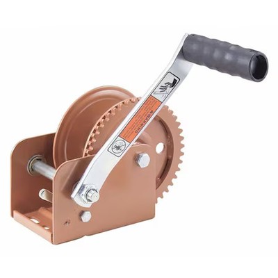 Dutton-Lainson Dlc1100 Hand Winch W/Strap, Spur, No Brake, 1100Lb.