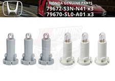 HONDA Genuine Neo Wedge Bulb CR-V 02-06 14V 60MA x3 & 14V 100MA x3 Set OEM Car