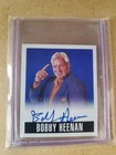 Bobby The Brain Heenan WWF WWE WCW 2014 Leaf Originals Wrestling AutoCard /25